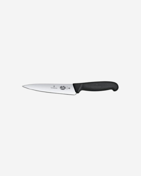 Victorinox Carving Knife, Black Fibrox Handle, Blade 15cm - 5.2003.15