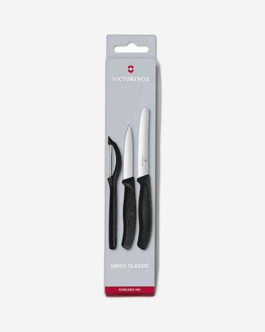 Victorinox Swiss Classic Paring Knife Set 3Pc + Peeler