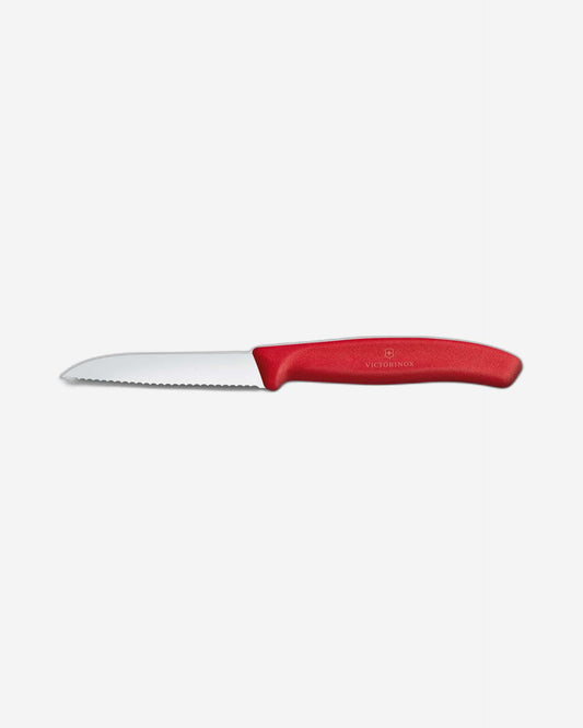 Victorinox Swiss Classic Paring Knife 8cm Red Wavy