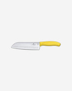 Victorinox Swiss Classic Sankotu Knife With Fluted Edge Yellow Nylon Handle Blade 17cm - 6.8523.17L8B