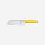 Victorinox Swiss Classic Santoku Knife 17cm Yellow Fluted