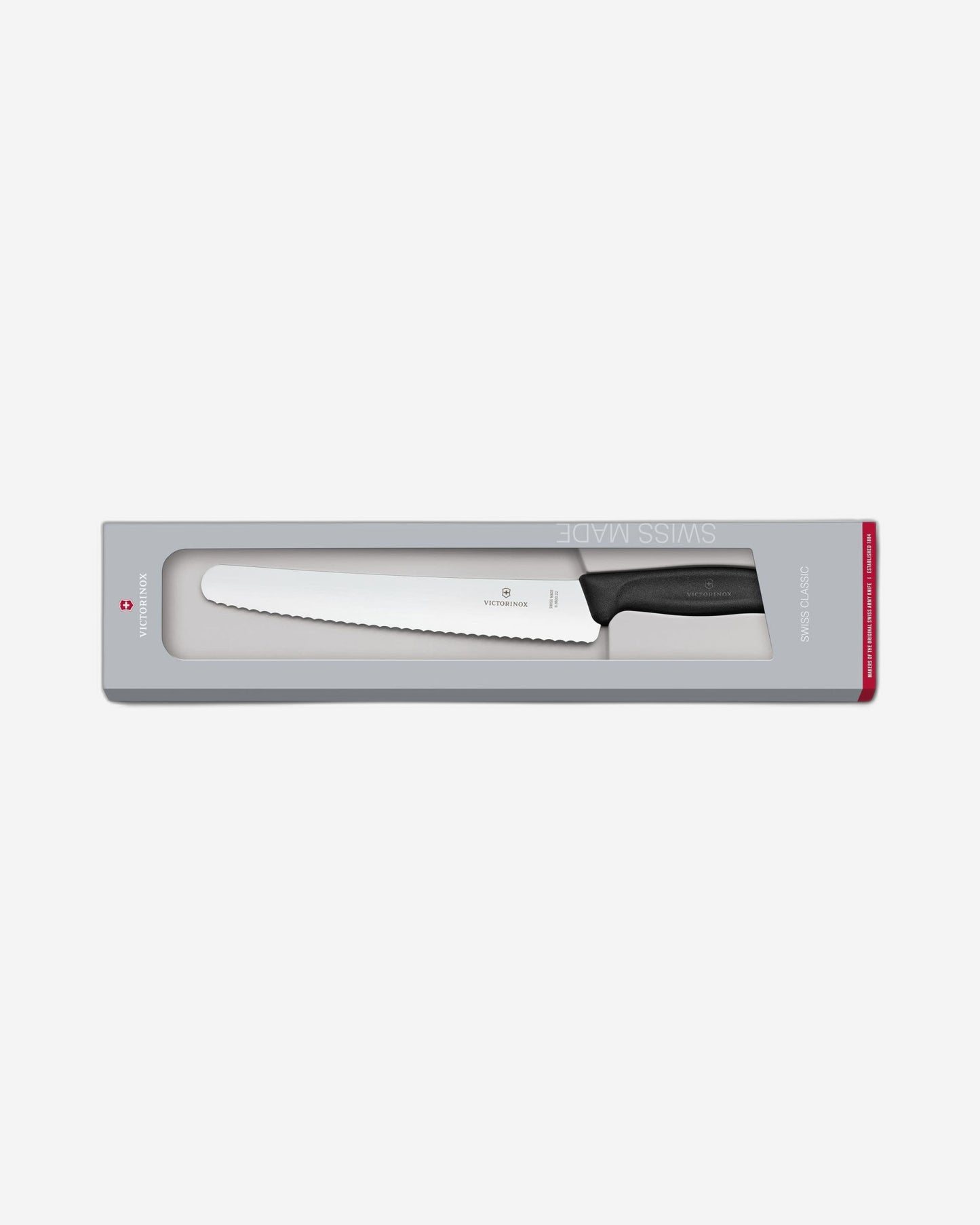 Victorinox Swiss Classic Bread & Pastry Knife 22cm Black