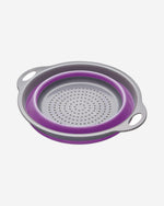 Cw Br Colander 24Cm Collapsible Purple