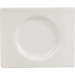 Shallow Bone China Tea Set, White - 15-Piece Set with 1050ml Teapot, 175ml Creamer, 175ml Sugar Bowl, 6x 150ml Cups, and 6 Saucers