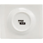 Shallow Bone China Tea Set, White - 15-Piece Set with 1050ml Teapot, 175ml Creamer, 175ml Sugar Bowl, 6x 150ml Cups, and 6 Saucers