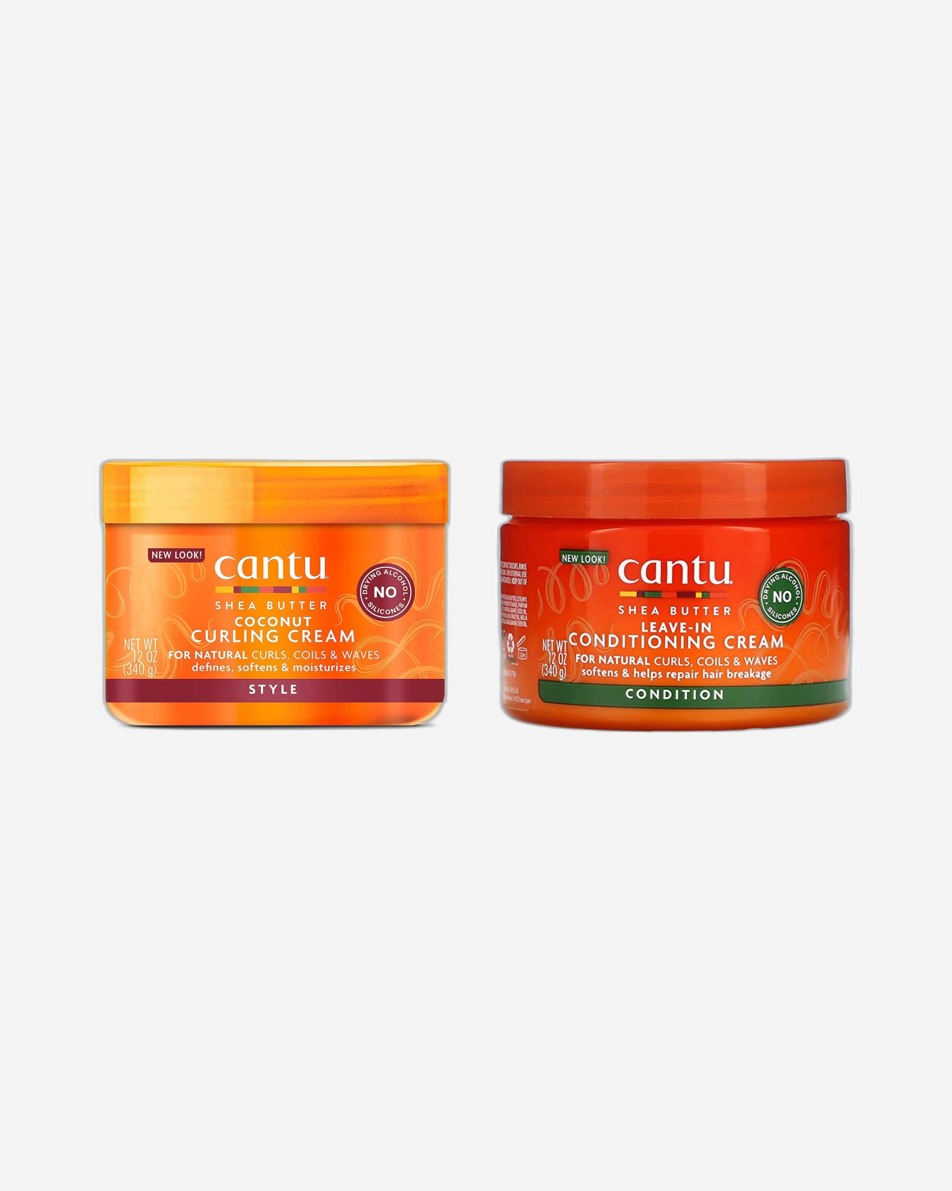 Cantu Leave-In Conditioner Cream + Coconut Curling Cream