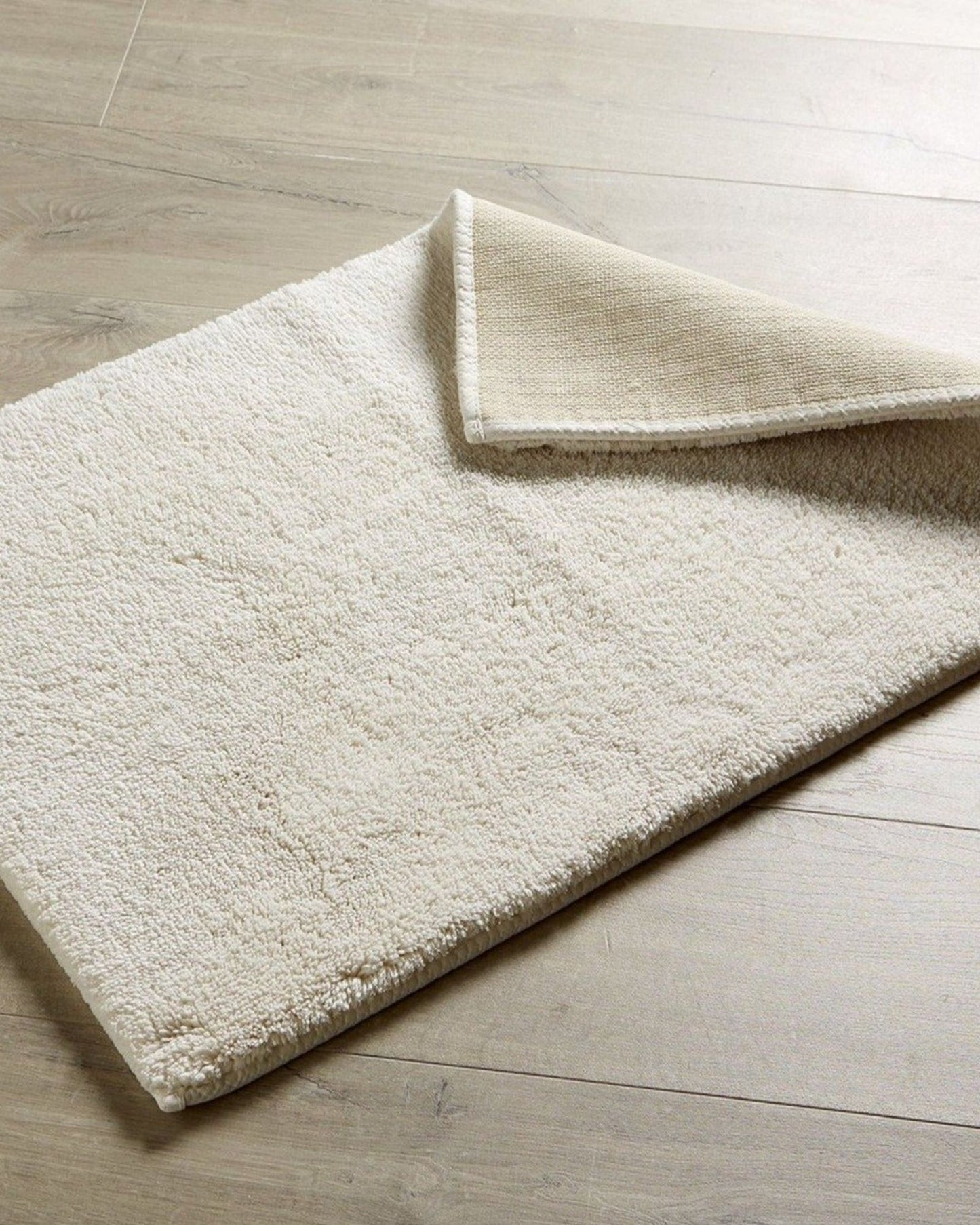 Christy Bath Rug Deep Pile Cream