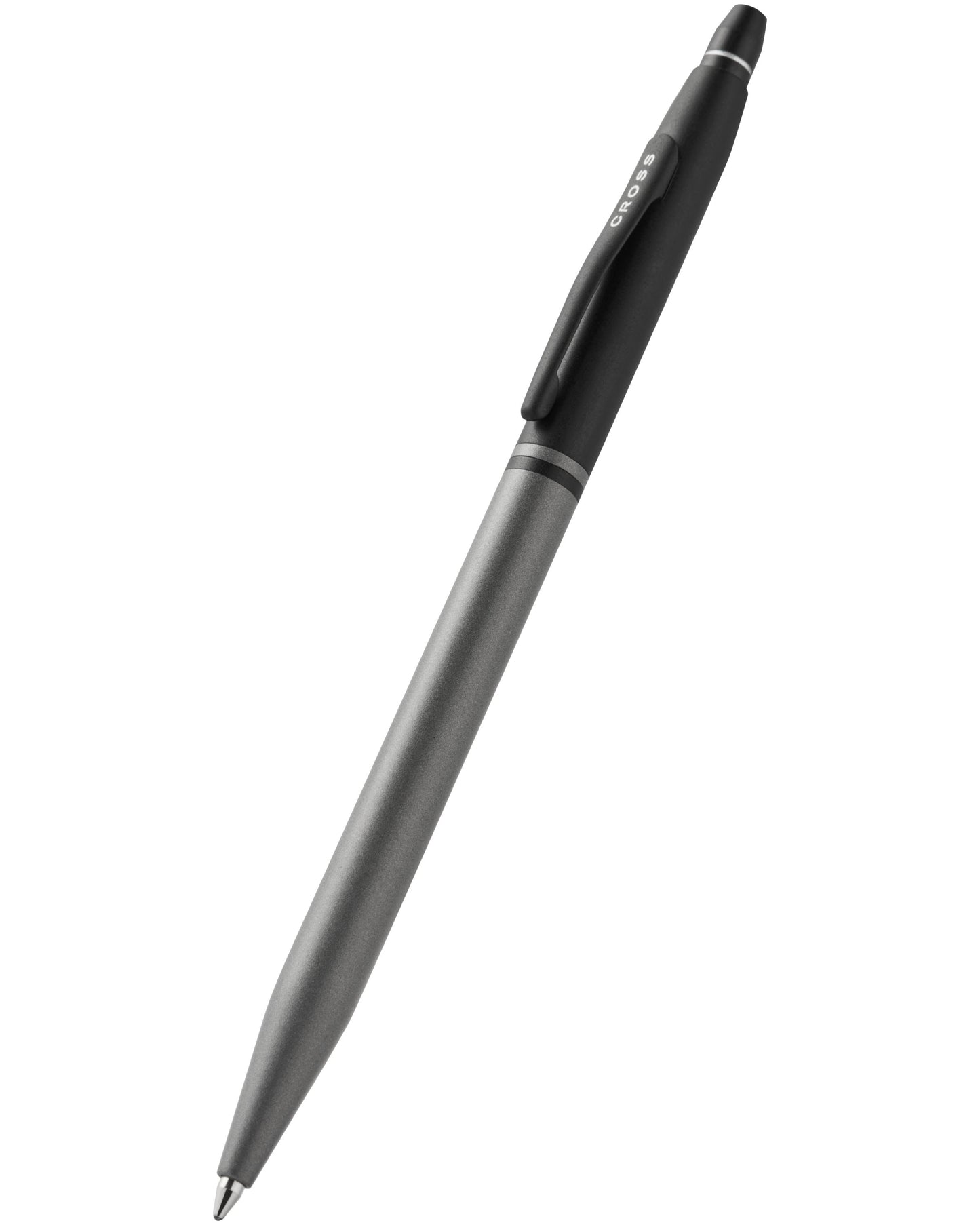 Cross Click™ Tuxedo Satin Metallic Gray Ballpoint Pen