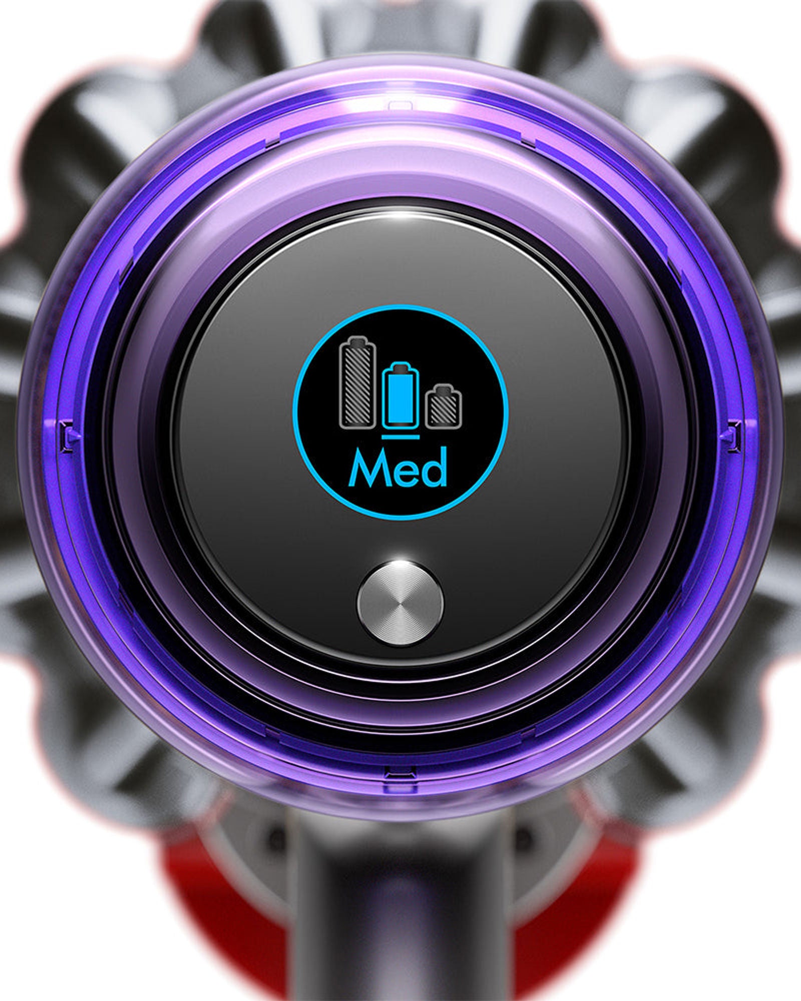 Dyson V11 Advanced Silver Nickel / Iron / Purple