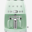 SMEG Drip Filter Coffee Machine Pastel Green - DCF02PGUK
