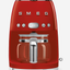 SMEG Drip Filter Coffee Machine Red - DCF02RDUK
