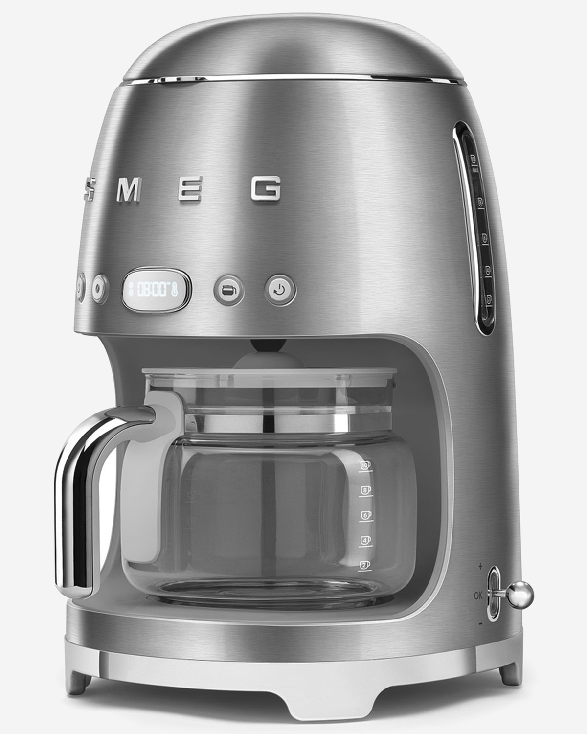 SMEG Drip Filter Coffee Machine Stainless Steel - DCF02SSUK