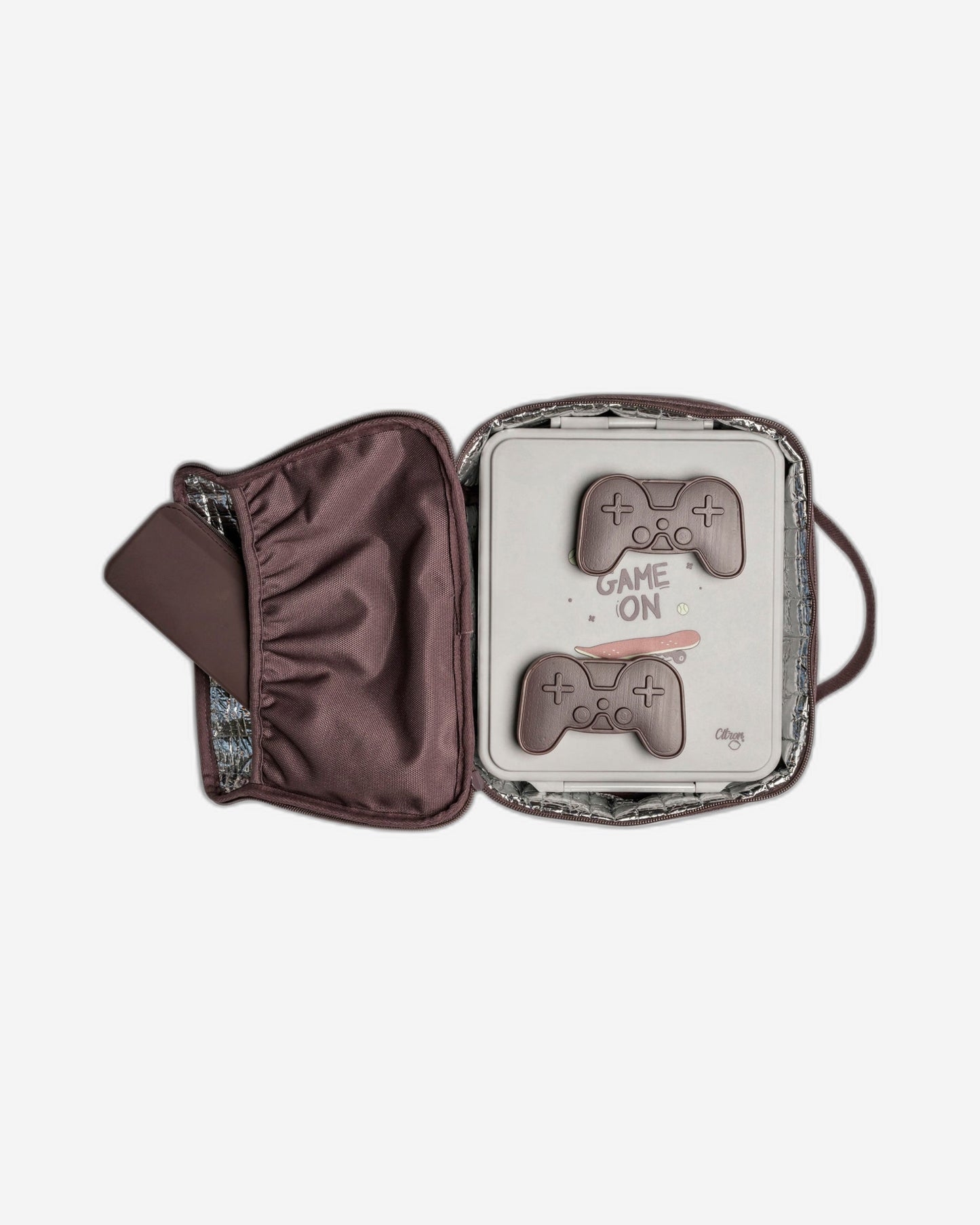 Citron Coolkid Insulated Square Lunchbag