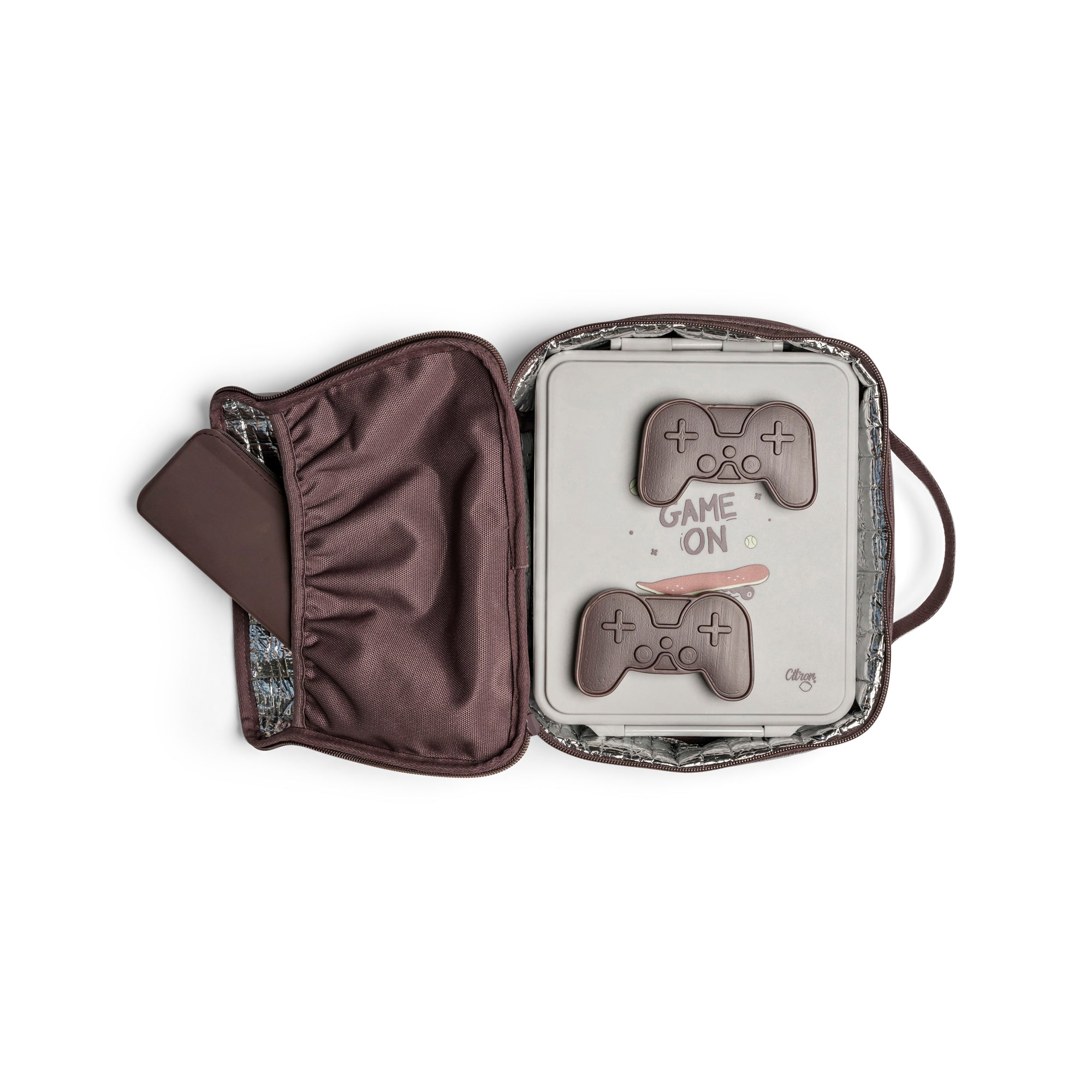 Citron Coolkid Insulated Square Lunchbag