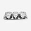 Global Tablewarefinger Food Serving Set  Stainless Steel