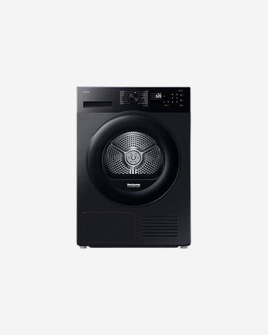 Samsung 9KG Heat Pump Dryer, DV90CGC2A0ABGU – A+++ Energy Efficiency, Hygiene Care, Optimal Drying Technology – Black