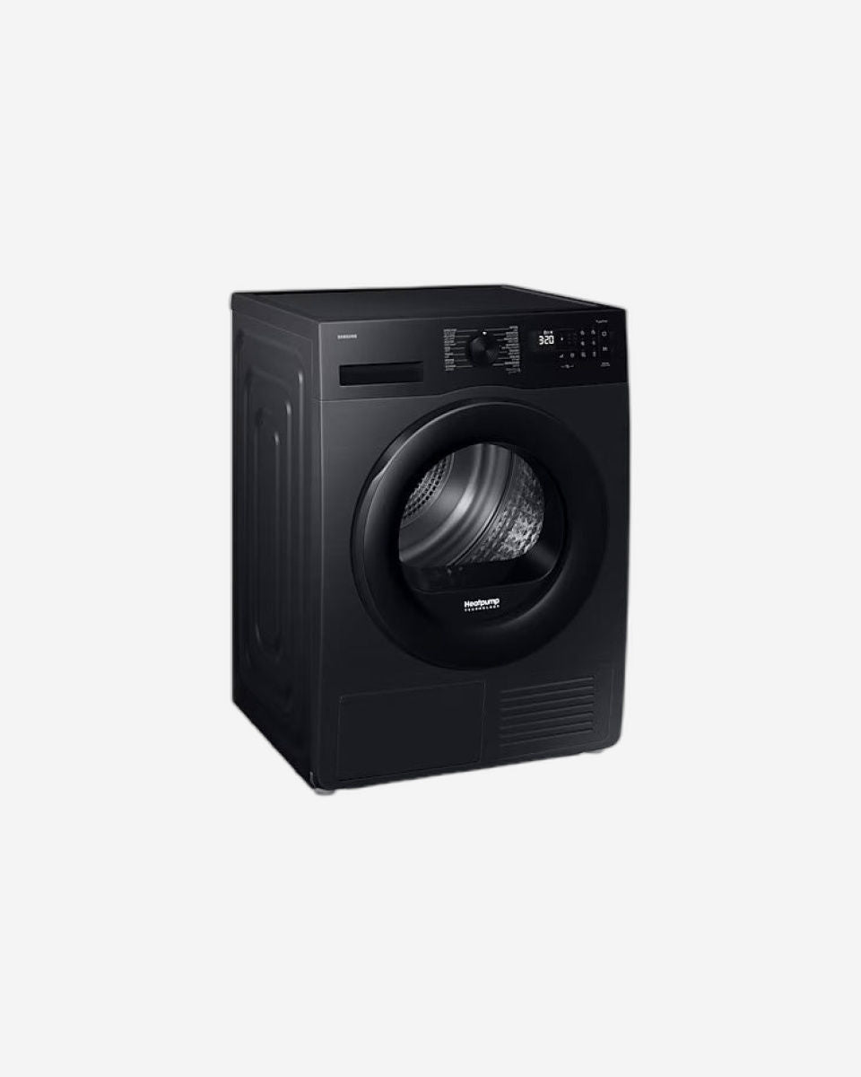 Samsung 9KG Heat Pump Dryer, DV90CGC2A0ABGU – A+++ Energy Efficiency, Hygiene Care, Optimal Drying Technology – Black