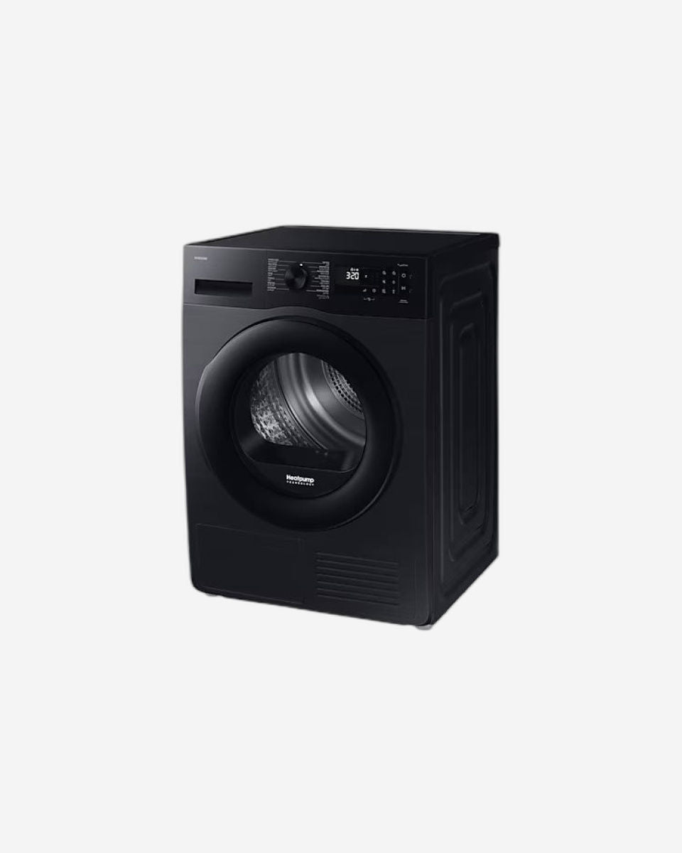 Samsung 9KG Heat Pump Dryer, DV90CGC2A0ABGU – A+++ Energy Efficiency, Hygiene Care, Optimal Drying Technology – Black