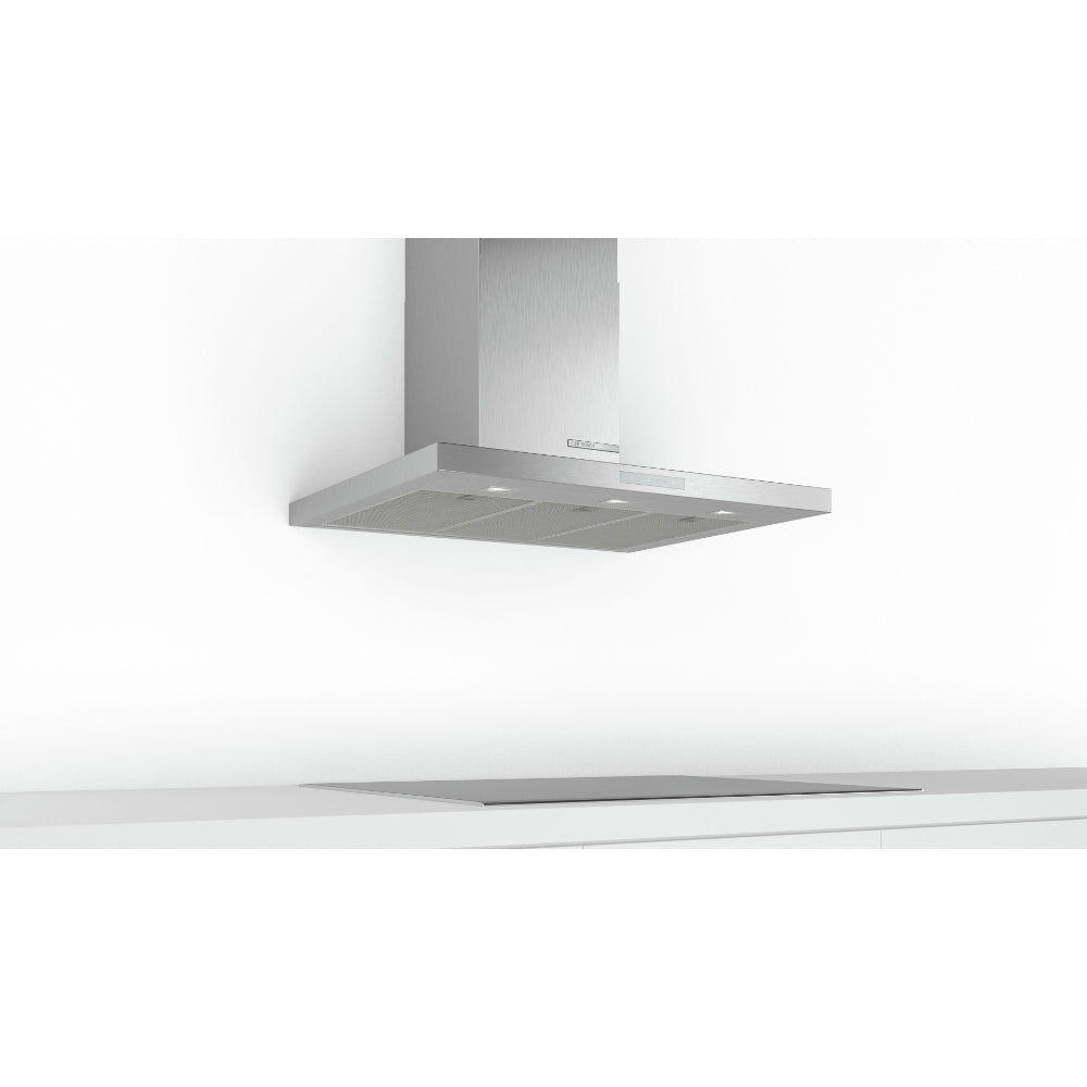 Bosch Series 6, Wall-mounted Cooker Hood, 90 cm, Touch Control, Stainless steel - DWB97CM50B