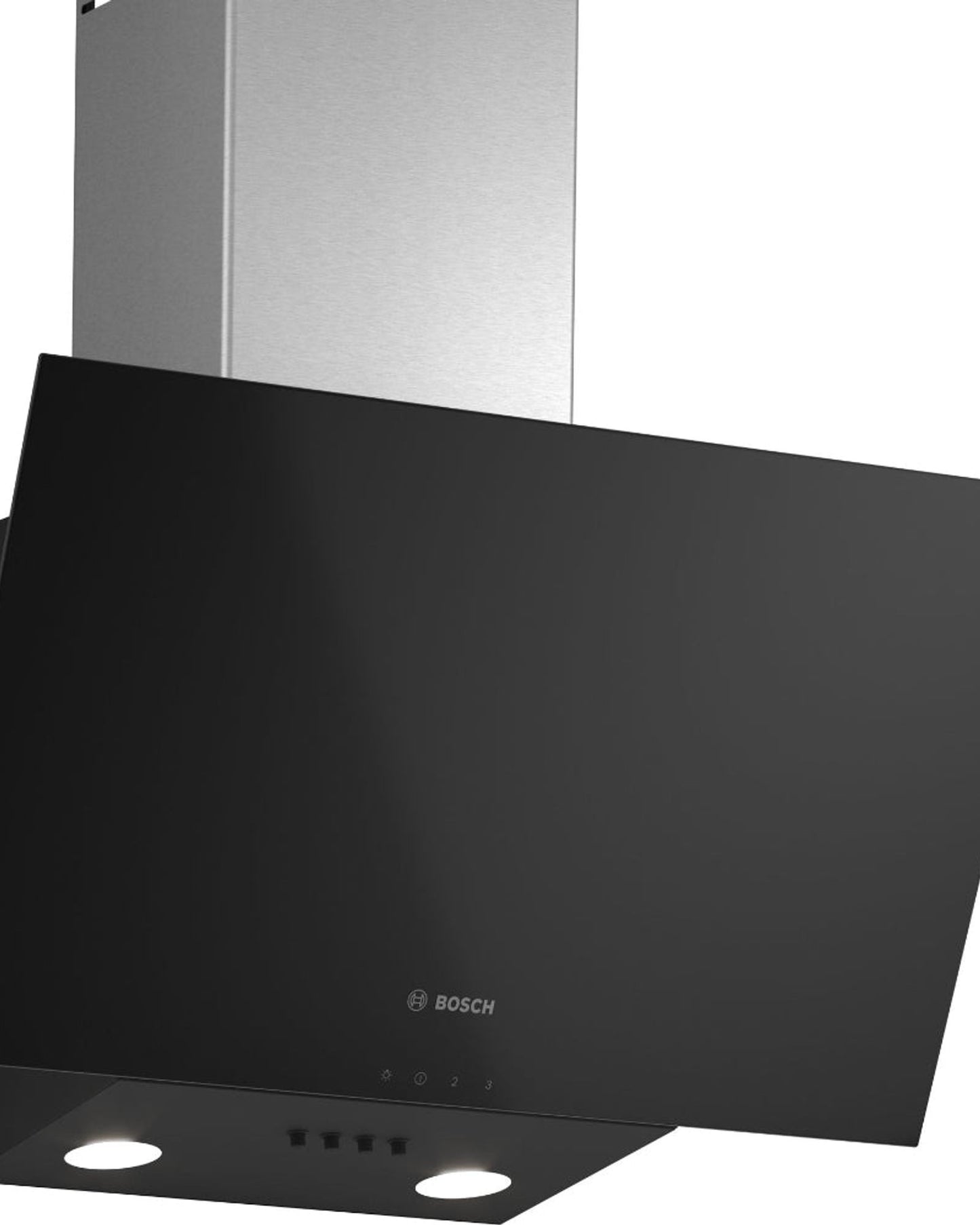 Bosch 60cm Series 2 Wall-Mounted Cooker Hood Clear Glass