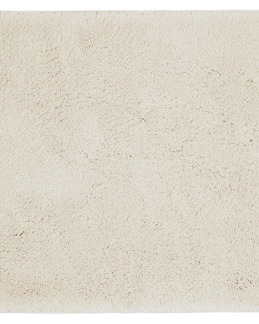 Christy "Deep Pile Rubber Back Tufted Bath Rug" Cream (Parchment)