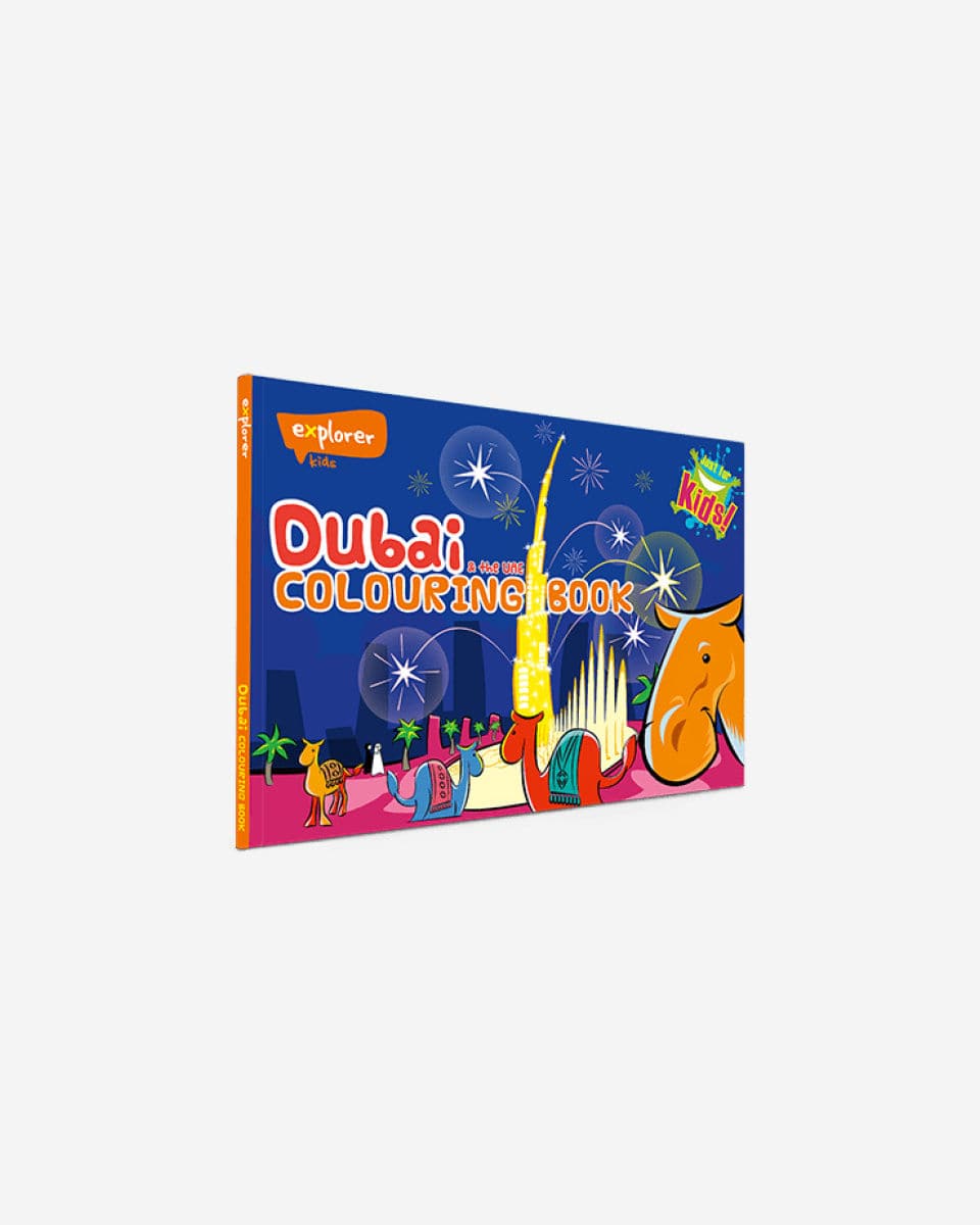 Dubai Colouring Book