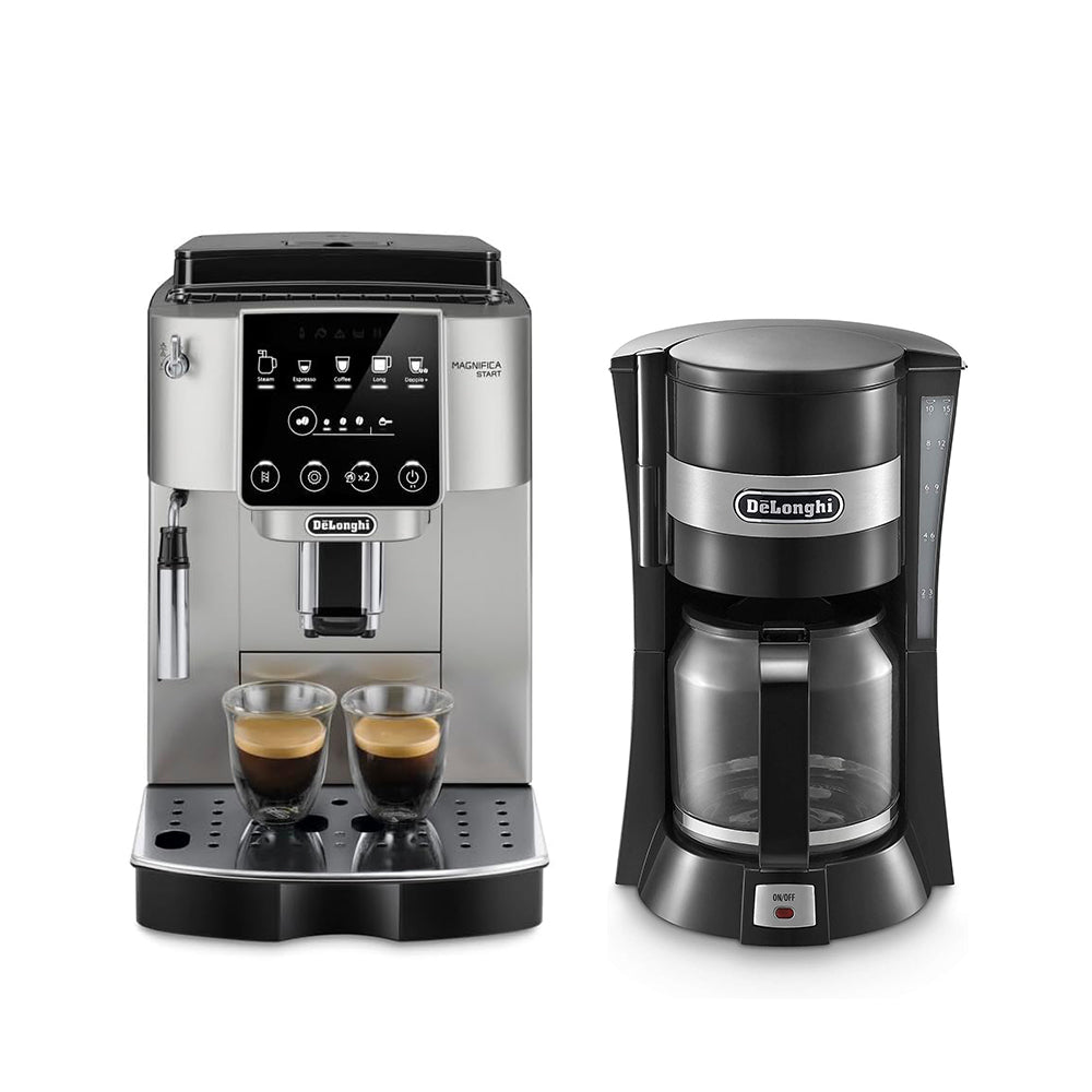  DELONGHI MAGNIFICA START COFFEE MACHINE SILVER ECAM220.31.SB + FILTER COFFEE MAKER 