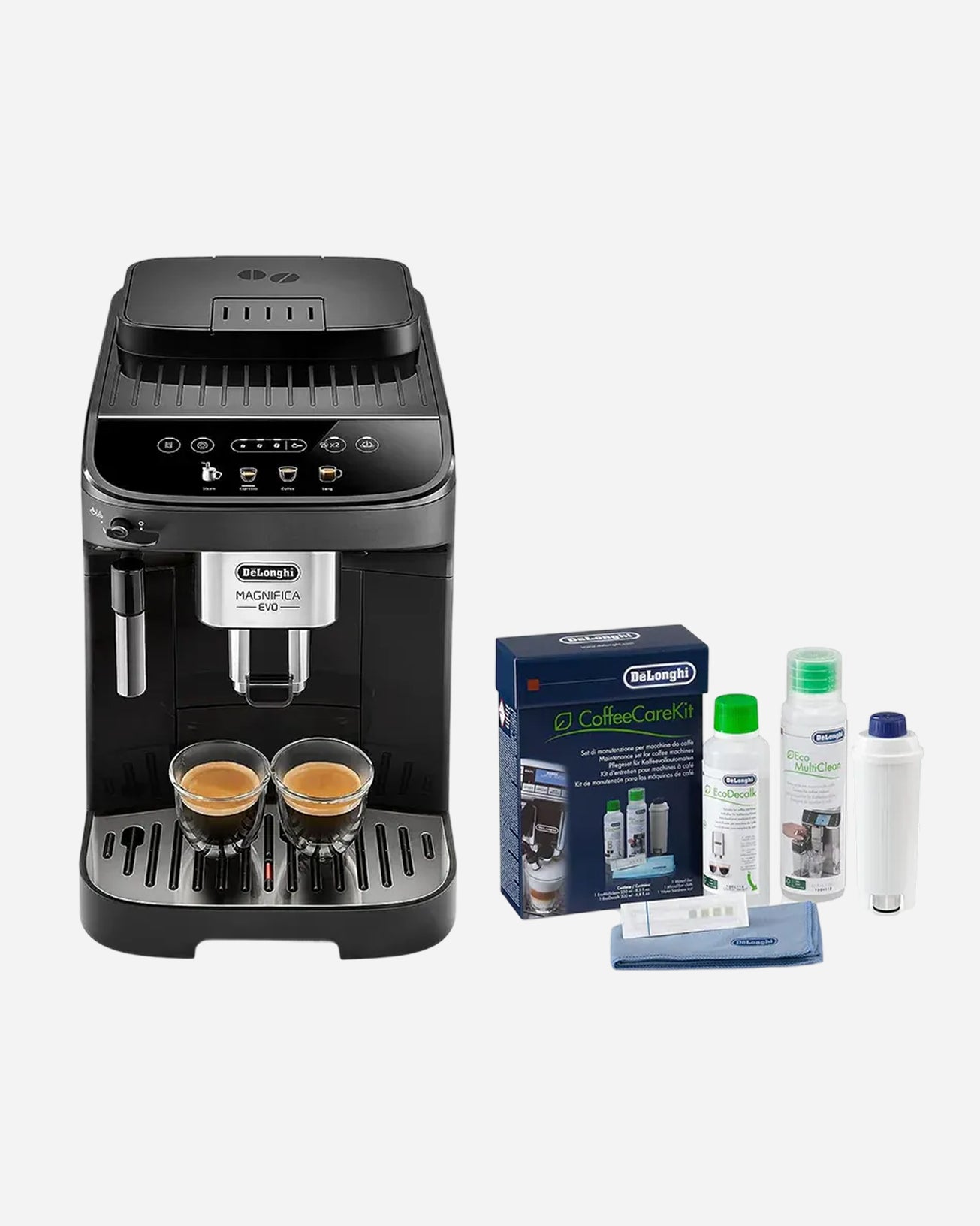 De'Longhi Magnifica Evo + Free Coffee Care Kit