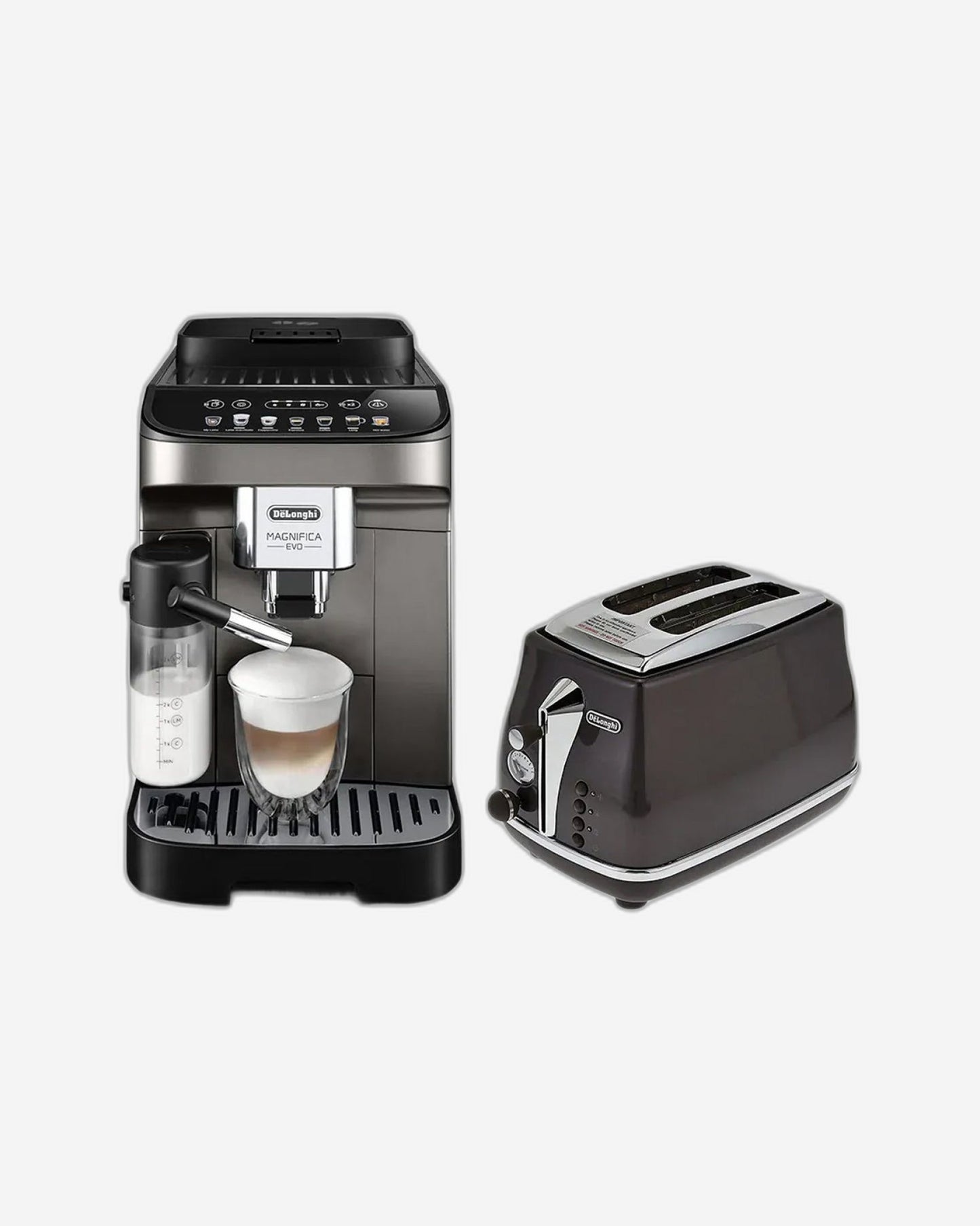 De'Longhi Magnifica Evo + Free Icon Slice Toaster