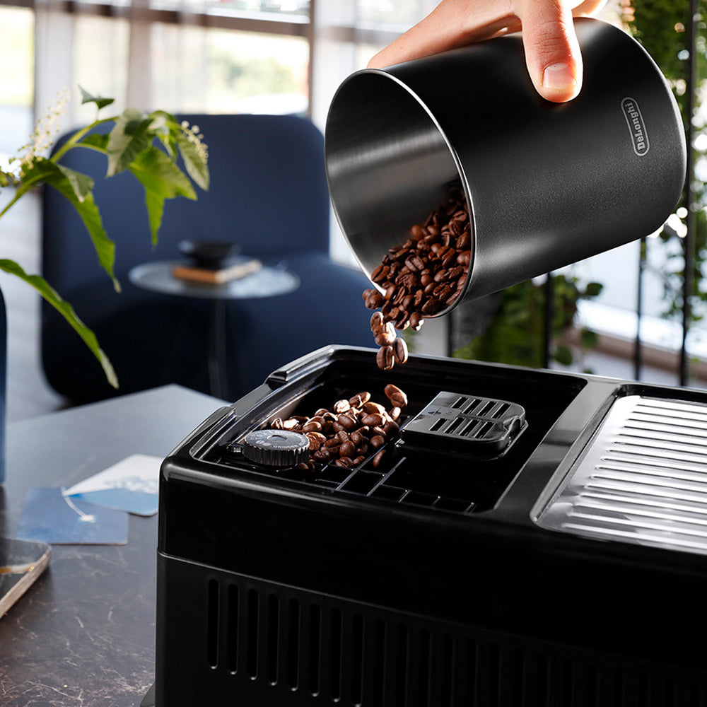 De'Longhi Coffee Machine DINAMICA PLUS Fully Automatic Bean to Cup Coffee Machine, 24+ Functions, Ideal for Espresso, Americano, Cappuccino, Latte, Macchiato & Many More Coffee Recipes ECAM380.95.TB (UAE ESMA Certified)