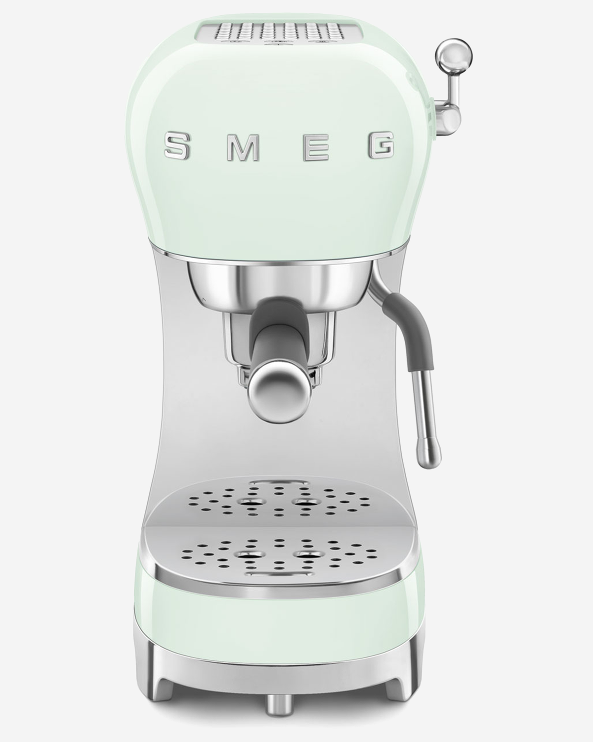 SMEG Espresso Coffee Machine Pastel Green - ECF02PGUK