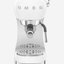 SMEG Espresso Coffee Machine White New - ECF02WHUK