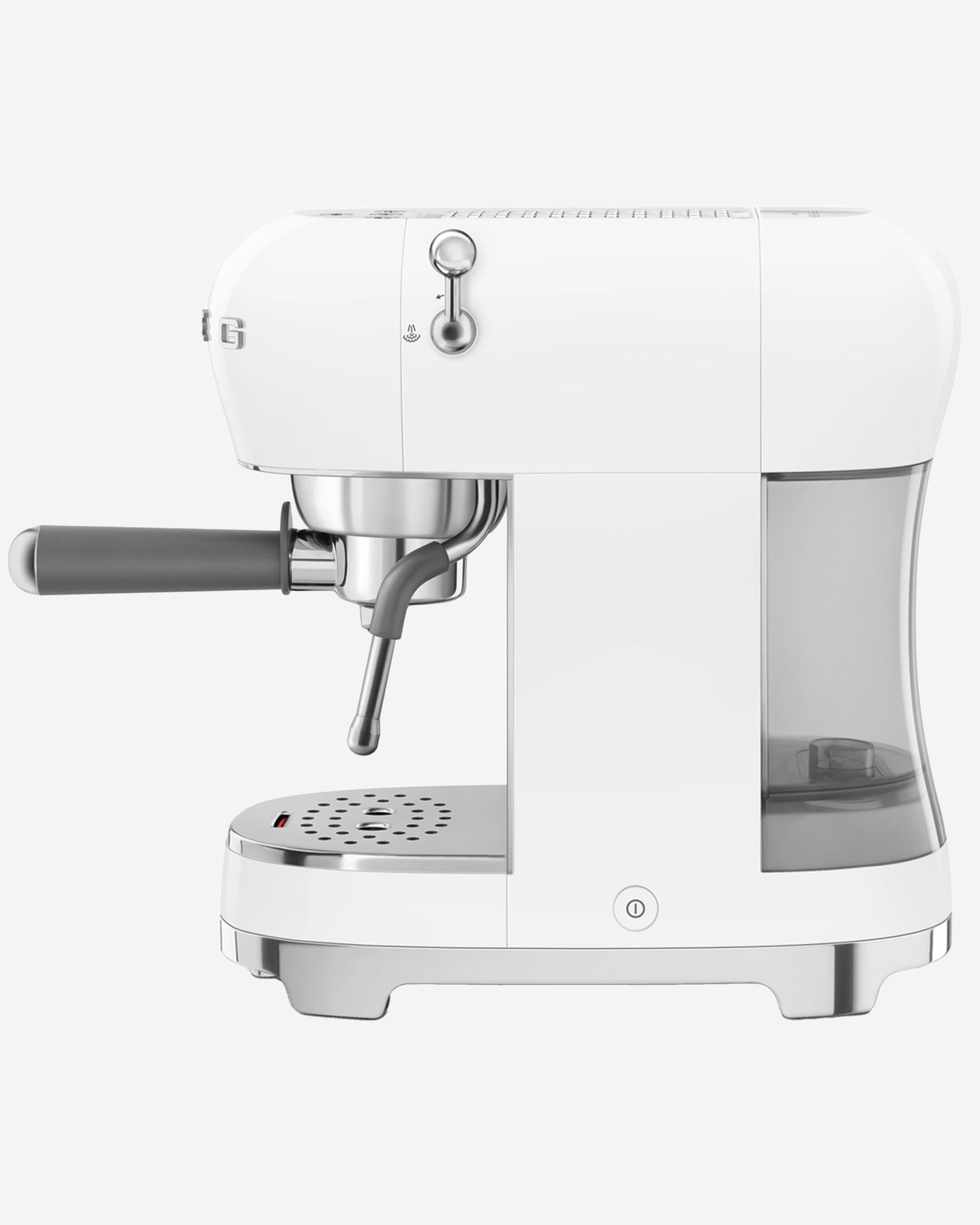 SMEG Espresso Coffee Machine White New - ECF02WHUK