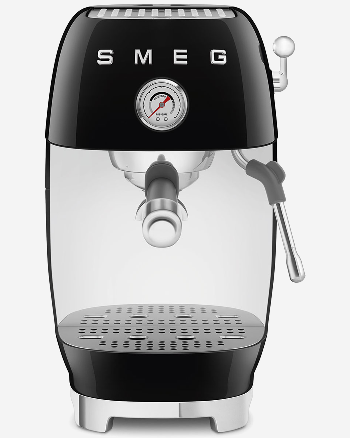 SMEG Espresso with Pump 50’s Style Black - ECF03BLUK