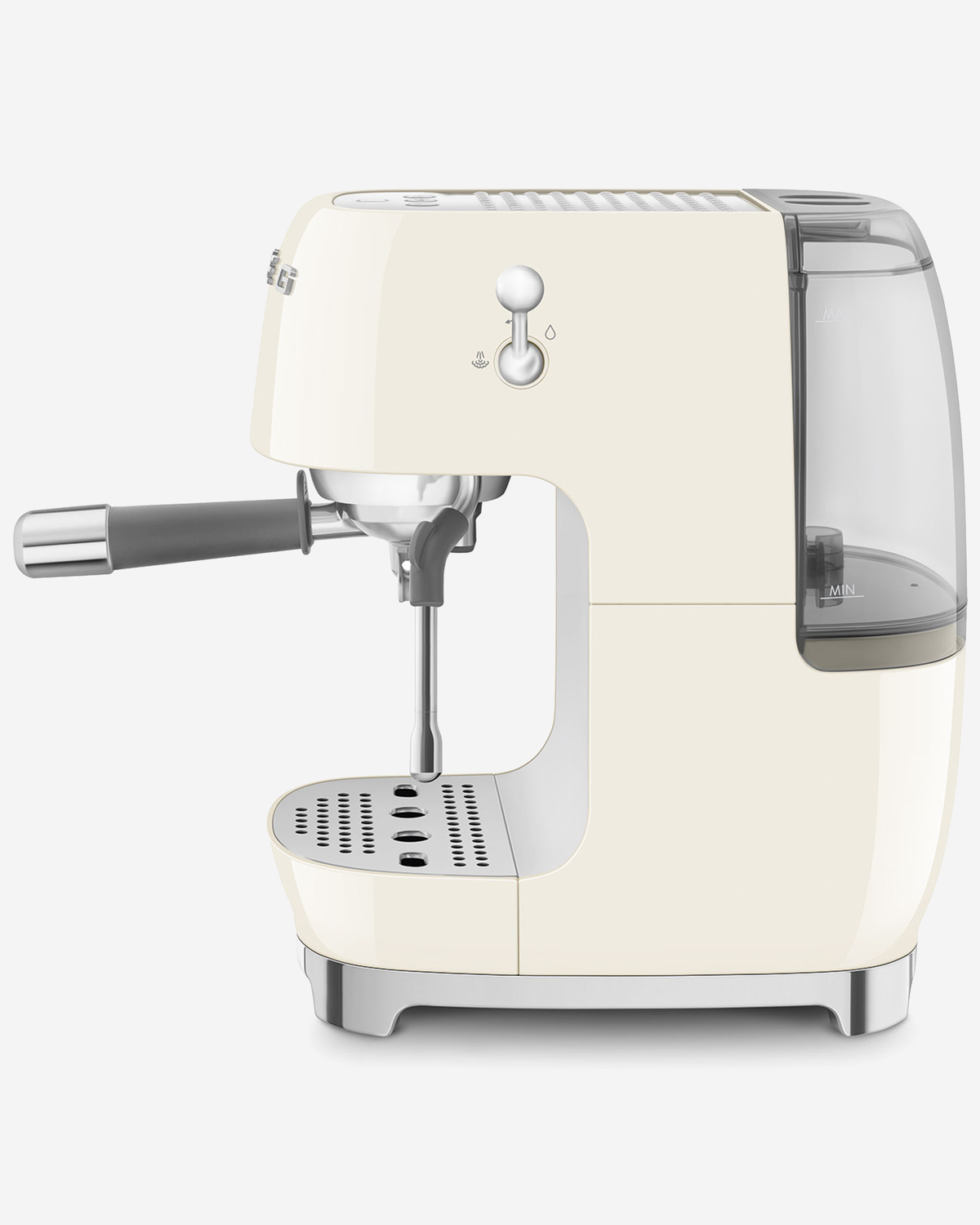 SMEG Espresso with Pump 50’s Style Cream - ECF03CRUK