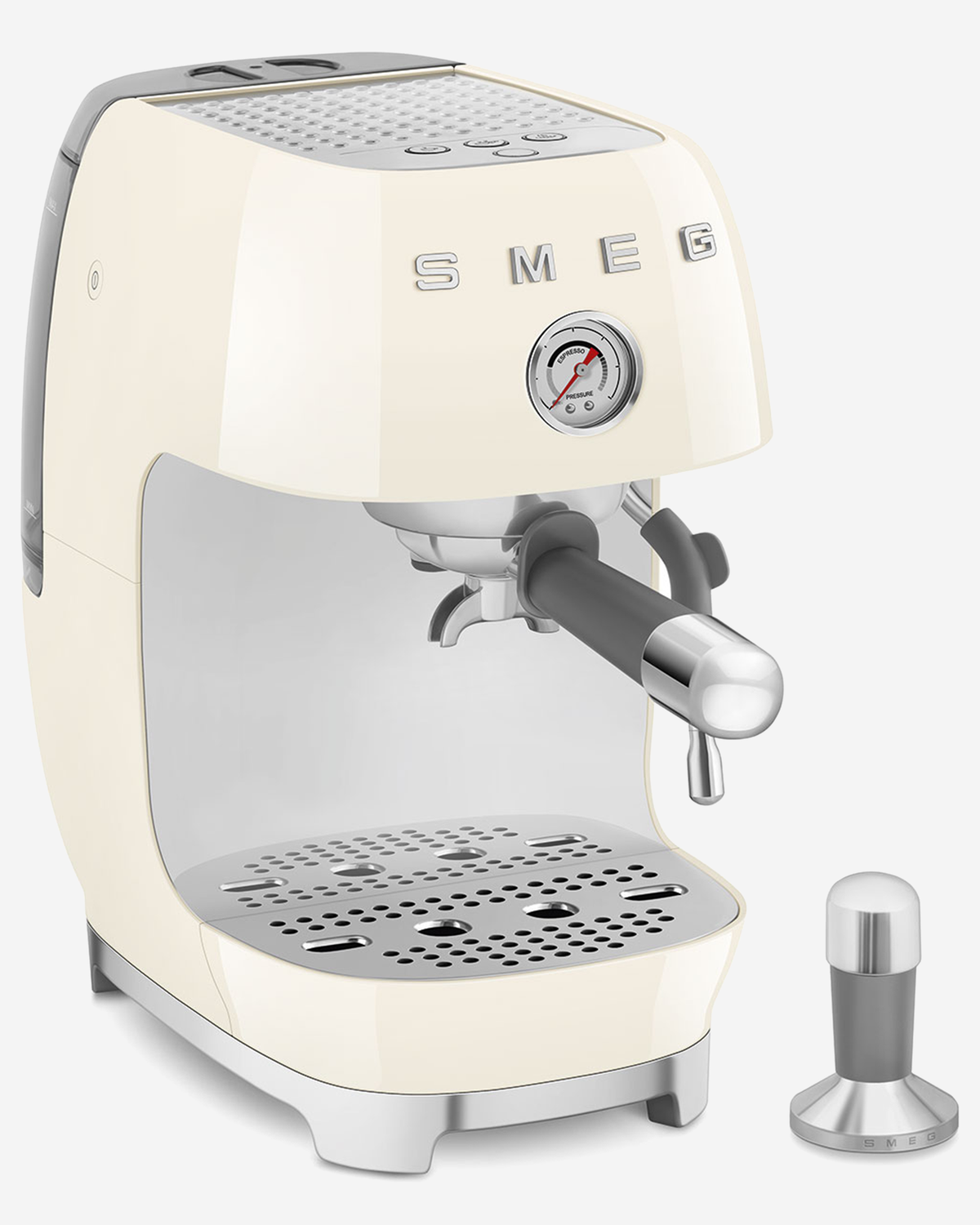 SMEG Espresso with Pump 50’s Style Cream - ECF03CRUK