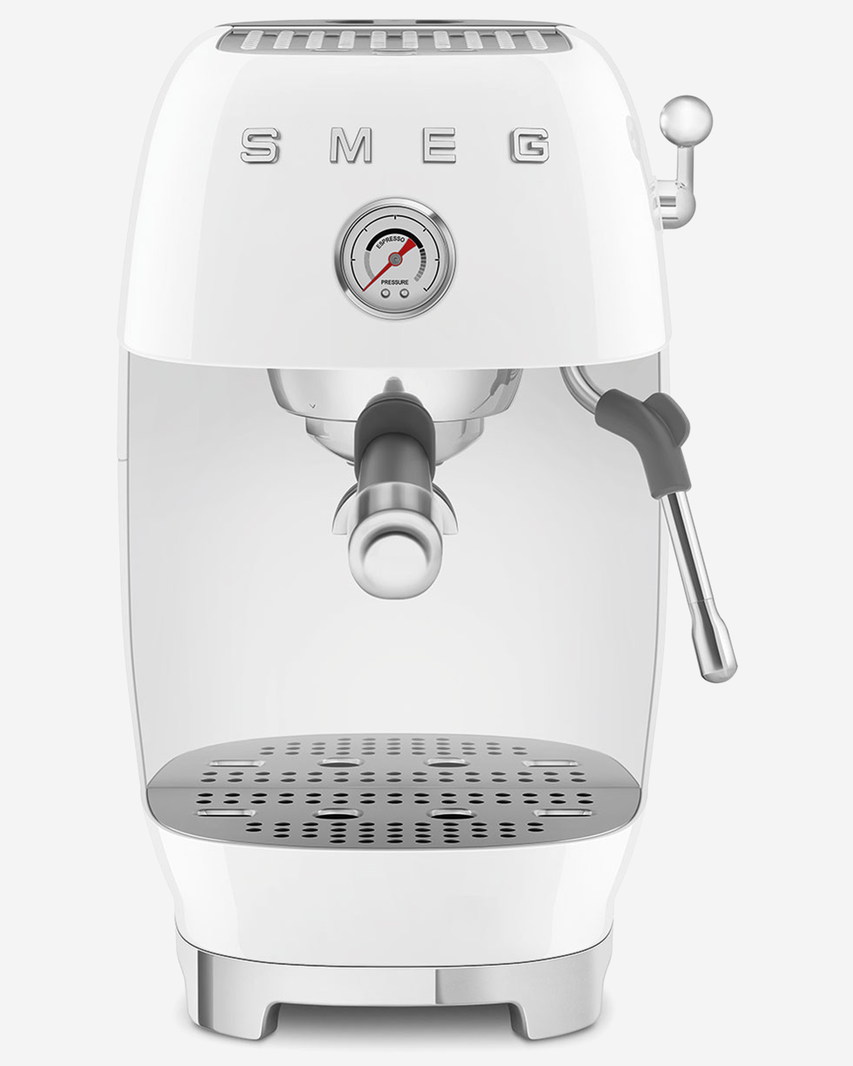 SMEG Espresso with Pump 50’s Style White - ECF03WHUK