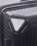 Echolac Shogun 20" 4 Double Wheel Cabin Luggage Trolley Black - PC148 20 Black