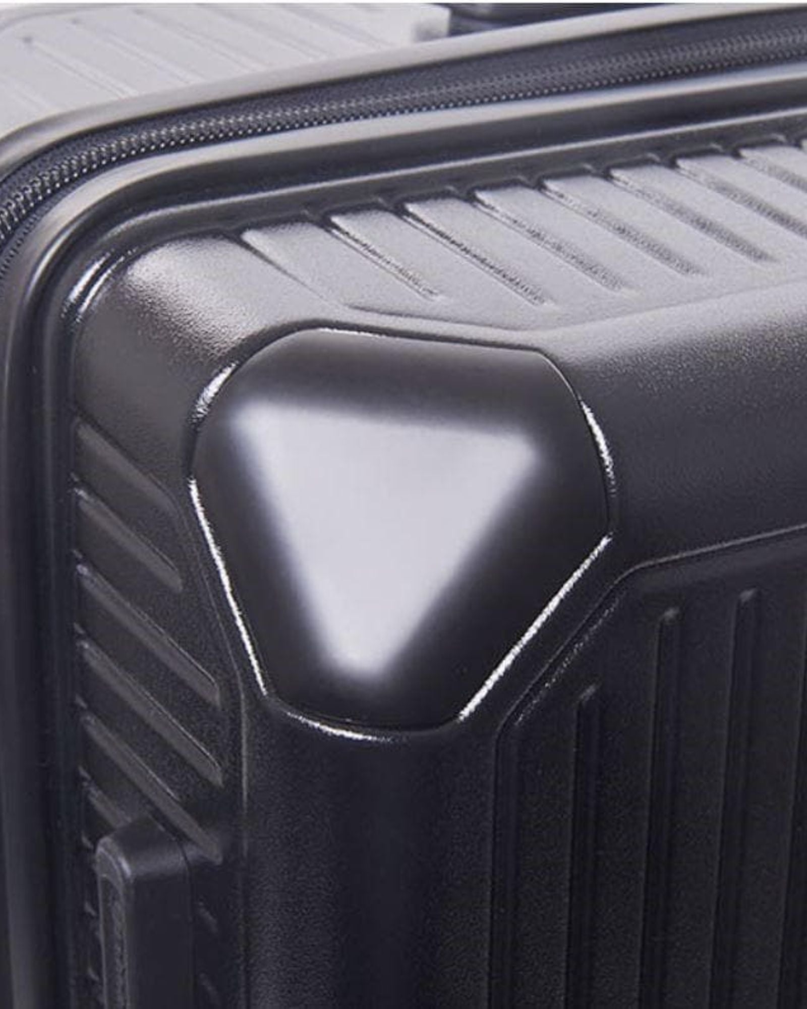 Echolac Shogun 20" 4 Double Wheel Cabin Luggage Trolley Black - PC148 20 Black