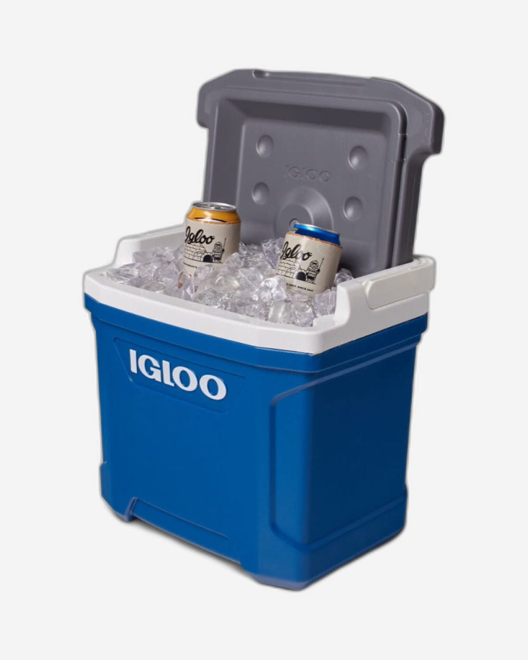 00032625-Igloo-Latitude 16 Cooler Box - Indigo Blue / Meteorite