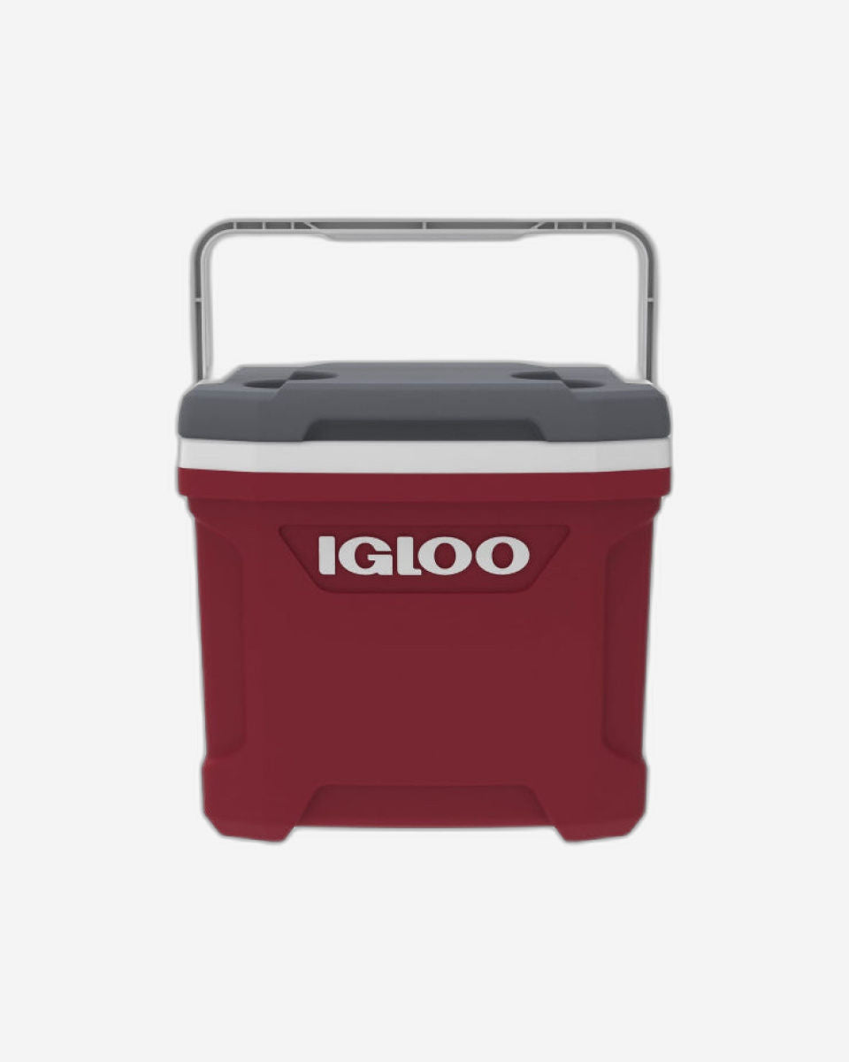 00032627-Igloo-Latitude 16 Cooler Box - Industrial Red / Meteorite