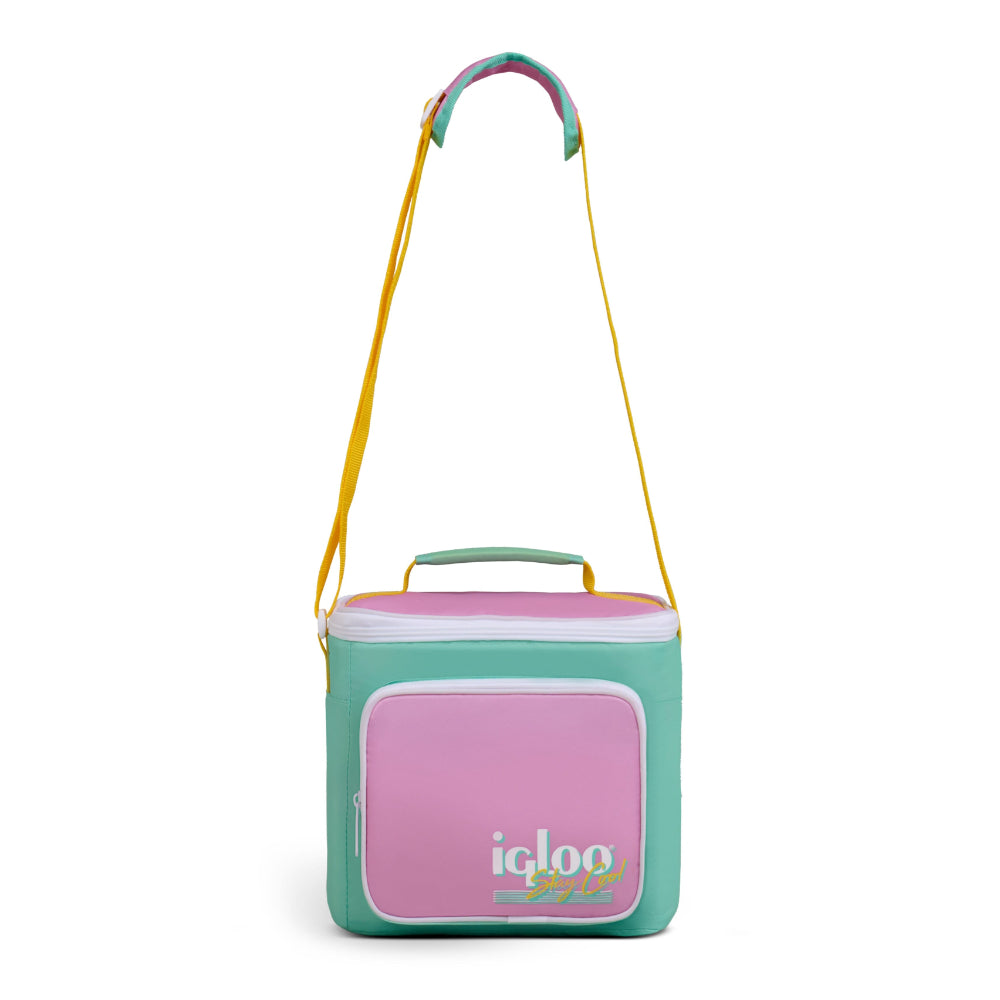Igloo-Retro Square Cooler Lunch Bag  - Rose Tea