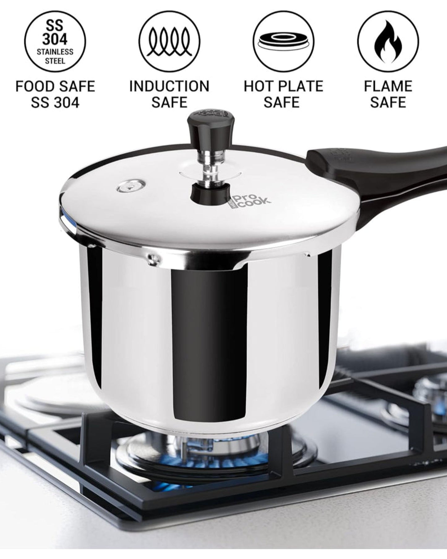 Milton Pro Cook Pressure Cooker 3L Steel