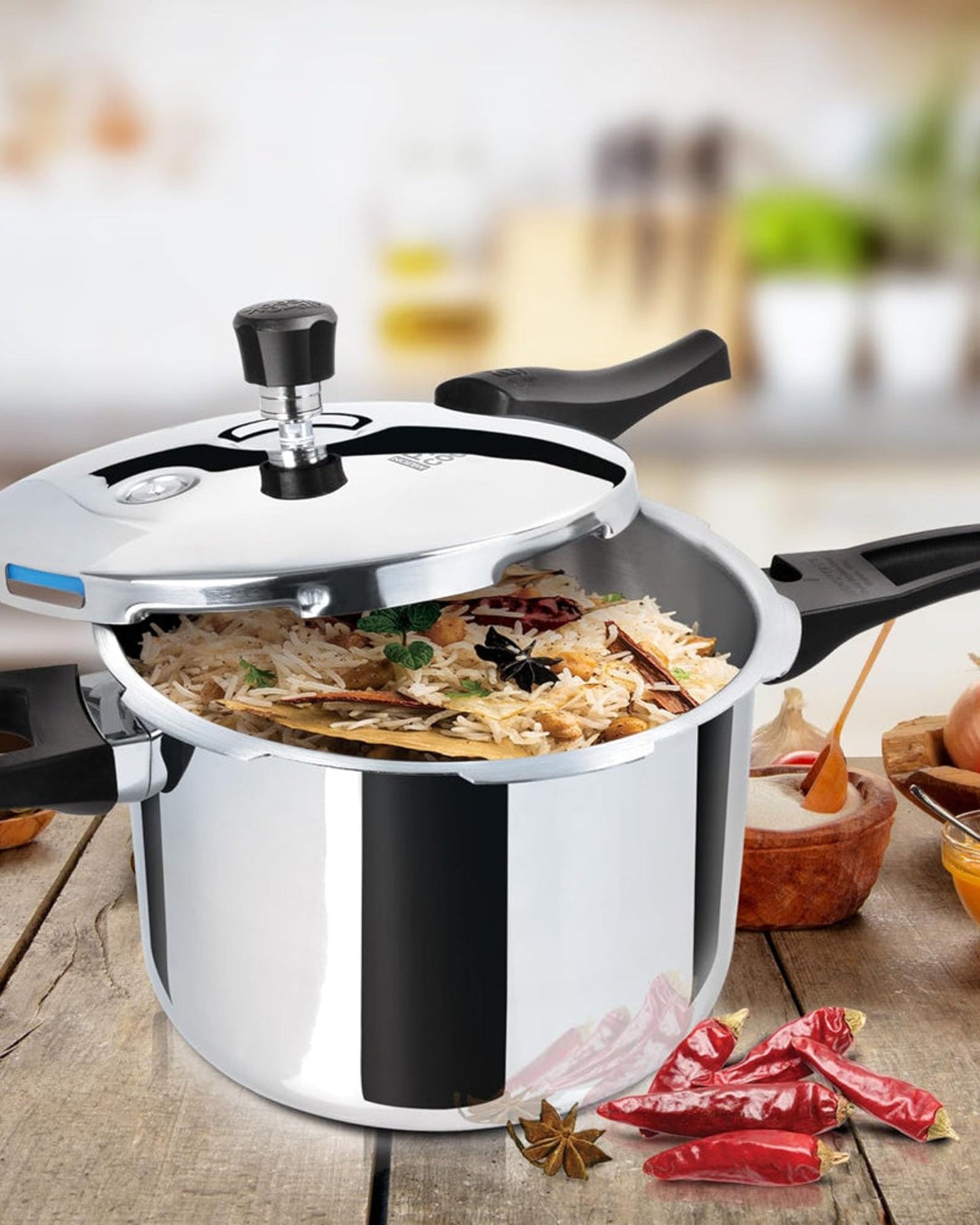 Milton Pro Cook Pressure Cooker 5L Steel