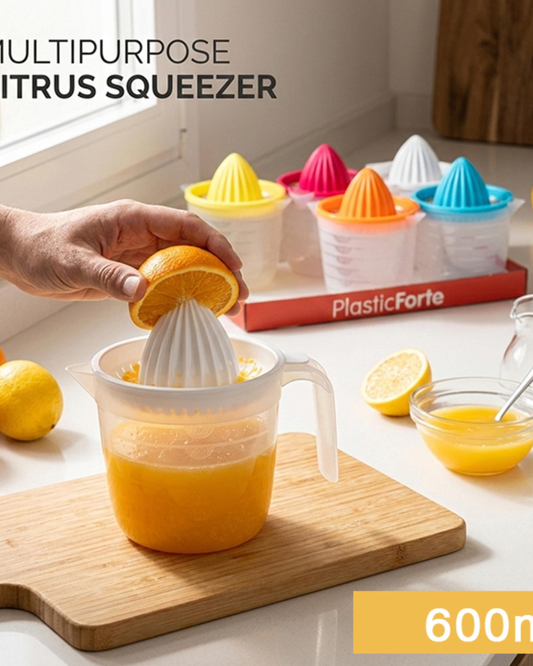 Plastic Forte Citrus Juicer 600 ml with Measuring Cup