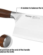 Fissman Cleaver Knife Fenrir 8Inch
