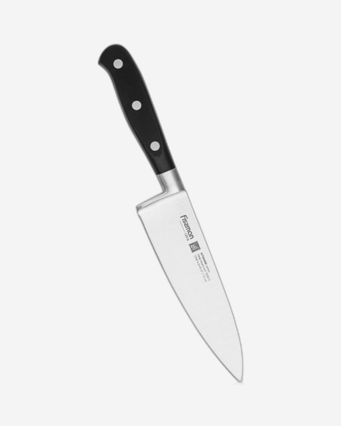 Fissman Kitakami Chefs Knife Silver/Black 6Inch