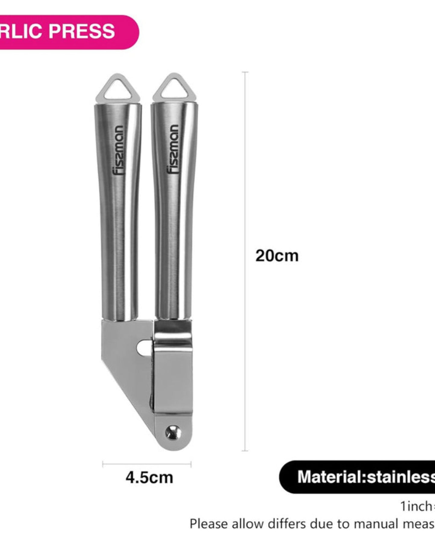 Fissman Garlic Press Bergamo 20cm