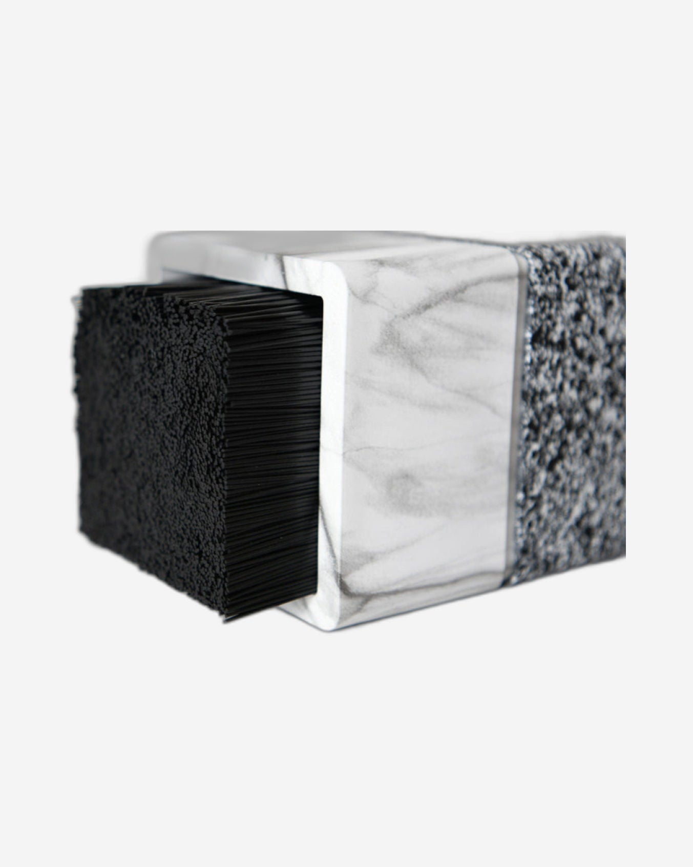 Fissman Kitchen Knife Plastic Organizer 11x11x23cm Marble Color