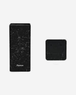Fissman Kitchen Knife Organizer 10x10x22cm, Square Shaped, Black Marble (Plastic)